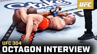 Paddy Pimblett Octagon Interview  UFC 304 [upl. by Bodwell]