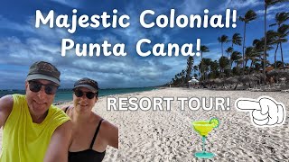 Majestic Colonial Punta Cana FULL Resort Tour What To Expect 2024 [upl. by Yetah]