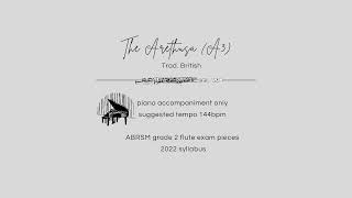 The Arethusa A3  ABRSM Grade 2 Flute 2022  piano accompaniment  at tempo 144bpm [upl. by Battiste]