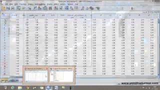 SPSS DERS 4 GÜVENİRLİK ANALİZİ [upl. by Eiramyelhsa]