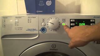 Programa para Refrescar a roupa na Máquina de lavar roupa Indesit INNEX XWE 81283X WSSS [upl. by Armil]