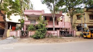 2600 sqft land with old house 🏠 Sale in Valasaravakkam Chennai 🆔1201 approved northfacing 30 rd [upl. by Goddart]