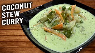 Veg Coconut Stew  How To Make Coconut Curry  Basic Coconut Curry  Vegetable Stew Recipe  Ruchi [upl. by Artemus]