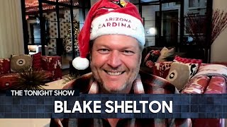 Jimmy Confronts Blake Shelton About Not Getting a Wedding Invite  The Tonight Show [upl. by Reffinej]