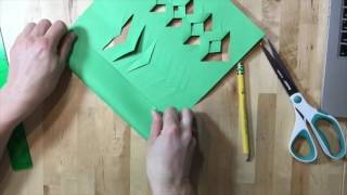 Simple Kirigami tutorial [upl. by Norred]