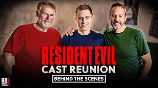 RESIDENT EVIL  Original Cast Reunion  Chris Barry Wesker Behind The Scenes [upl. by Kenzi533]