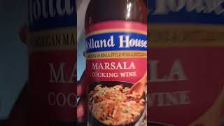 Holland house marsala cooking wine [upl. by Anastassia]