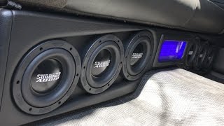 LOUDEST UNDER SEAT TRUCK BOX IVE EVER HEARD  PICKING UP WORK TRUCK 20 V2 [upl. by Gerianna]