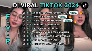 DJ TIKTOK VIRAL 2024  SETELAH KU TEMUKAN DIA FULL SLOW BASS JEDAG JEDUG REMIX TEMAN JALAN ASIK [upl. by Anerdna]