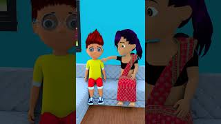 Pappu ki mummy bhoot ban gayi 😟😱 Gulli Bulli  Cartoon  short  tmkoc  shortscomedy [upl. by Ahsimin763]