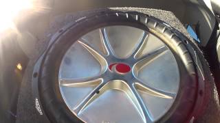 10 inch Kicker CVR Sub in Kia Soul [upl. by Maura]