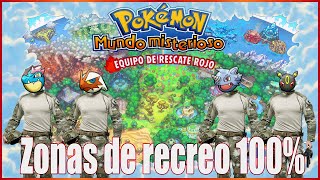 Pokémon Mundo Misterioso Rojo Zonas de recreo completas [upl. by Dolora]