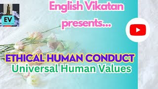 Ethical human conduct EnglishVikatan [upl. by Margarida]