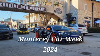 Many a Mclaren were seen here at Monterey Car Week 2024 [upl. by Manuel]