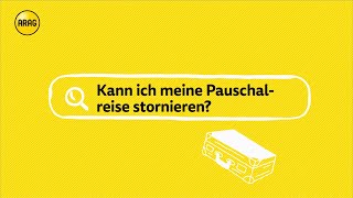 Fragen zur Reisestornierung Der ARAG Rechtsschutz hilft [upl. by Noiz]