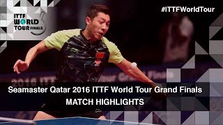 2016 World Tour Grand Finals Highlights Xu Xin vs Yuto Muramatsu 14 [upl. by Nodnol865]