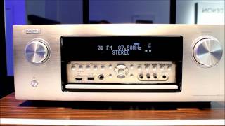 Denon AVR3313 First Look Munich HighEnd 2012 [upl. by Llahsram]