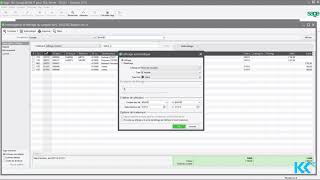 Sage 100 comptabilité i7  Le lettrage automatique [upl. by Inimod]