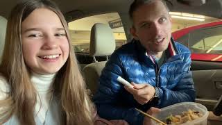 Karolina Protsenko 13 yrs  Driving To Universal Studios Hollywood Jan 18 2022Home Movies [upl. by Renzo465]