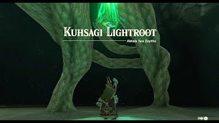 Kuhsagi Lightroot Location Lomei Labyrinth Island in Tears of the Kingdom [upl. by Broek115]