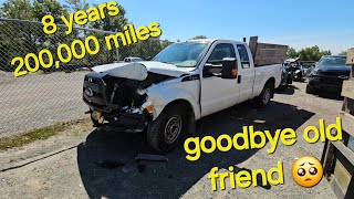 So I crashed my Ford super duty f250 [upl. by Bergwall]