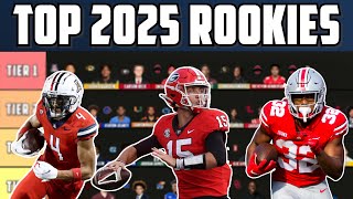 Top 2025 DYNASTY ROOKIES Ranks amp Tiers [upl. by Edholm743]