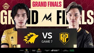 ID M5 GRAND FINALS  ONIC VS AP BREN  GAME 7 [upl. by Bennett]