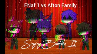 FNaF 1 vs Afton Family  Singing battle II  Part 2 PL [upl. by Oinegue]