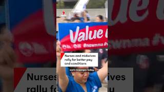 Sydney nurses and midwives rally for better pay and conditions [upl. by Rebmyk921]