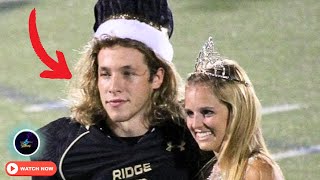 High School quarterback does something shocking seconds after hes crowned homecoming king [upl. by Florina]