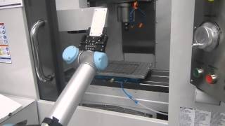 Haas CNC MiniMill Machine Tending Demonstration [upl. by Purcell666]