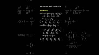 Sine amp Cosine Infinite Polynomials [upl. by Canter884]