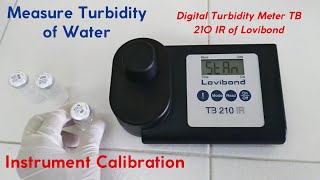 Measuring Turbidity in Water Calibration amp Measurement by Digital Turbidity Meter [upl. by Otreblaug]