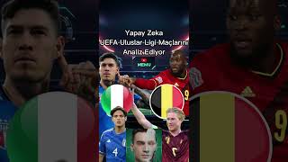 Yapay Zeka UEFA Uluslar Ligi Maçlarını Tahmin Ediyor PART1 millimaç türkiyekaradağ azerbaycan [upl. by Nnovahs]