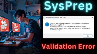 Sysprep Validation Error [upl. by Rimma]