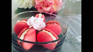 Macarons à la meringue française au Thermomix [upl. by Ydorb]