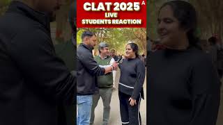 Students Reaction During Exam CLAT 2025 🔥 clat2025 reaction law students exam trendingshorts [upl. by Aihsakal954]