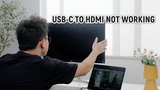 Troubleshooting Guide USB C to HDMI Adapter Cable Not Working Learn How to Fix It in 2023 [upl. by Yelrah719]