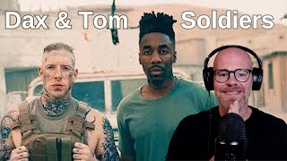 Powerful  Dax  quotSoldierquot Feat Tom MacDonald Official Video  Reaction [upl. by Adlev]