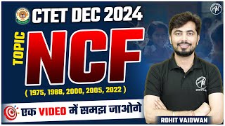 CTET Dec 2024 NCF  National Curriculum Framework Class by Rohit Vaidwan Sir [upl. by Etteinotna]