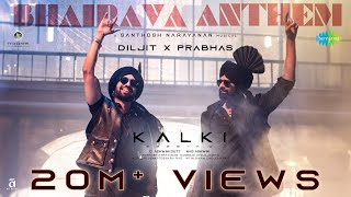 Bhairava Anthem  Kalki 2898 AD Telugu  Prabhas  Diljit Dosanjh  Santhosh Narayanan [upl. by April]