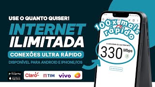 Internet ILIMITADA 2024 – Conexão Sem Limites para Android e iOS ⚡ [upl. by Frazier]