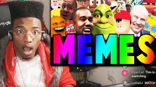 ETIKA REACTS TO MEMES PART 17 [upl. by Xet]