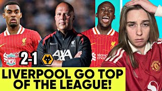 Liverpool Are Serious Title Contenders Gravenberch Is Genius Liverpool 21 Wolves Reaction [upl. by Ruel]