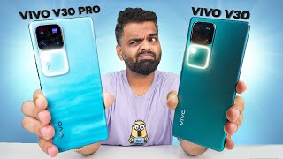 vivo V30 Pro vs vivo V30  Best Camera Smartphones [upl. by Torrance]