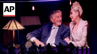 Lady Gaga remembers Tony Bennett at Chromatica Ball premiere [upl. by Baalbeer]