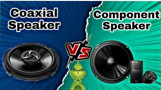 difference between coaxial speakers and component speakers coaxial speaker vs component speakers [upl. by Skiest292]