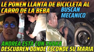 😂LE PONEN LLANTA DE BICICLETA AL CARRO DE LA BEBA😂DESCUBREN DONDE ESCONDE SU MARIA😂 [upl. by Anaujd]