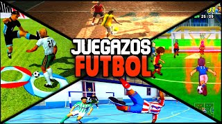 ⚽MEJORES Juegos de FÚTBOL para PC de Bajos Recursos🔥con Superpoderes y Técnicas Especiales [upl. by Natanoj]