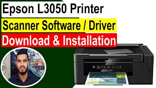 Epson L3050 Printer Scanner Software  Driver Download amp Installation ll മലയാളം [upl. by Euk]